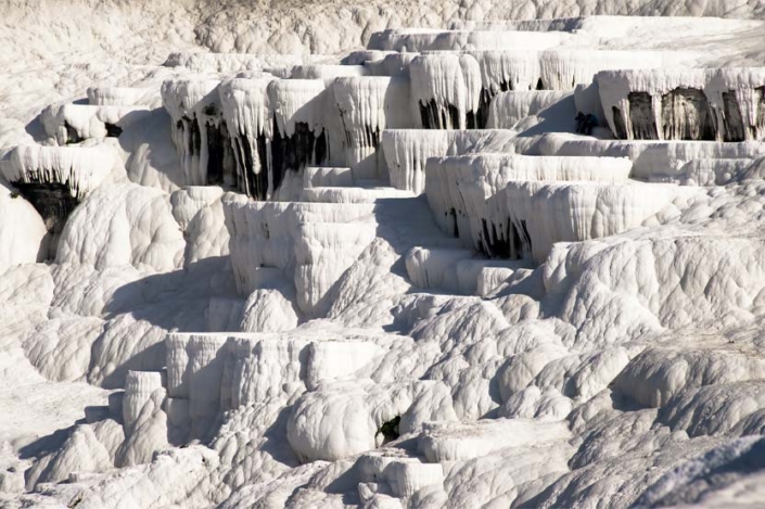 Roman Salt Baths; Pamukkale, Turkey Paw Print Photos - Gregor McGregor - Portfolio Historical Sites
