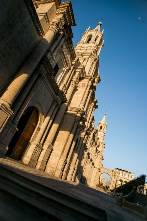 Basilica Cathedral of Arequipa; Peru Paw Print Photos - Gregor McGregor - Portfolio Historical Sites